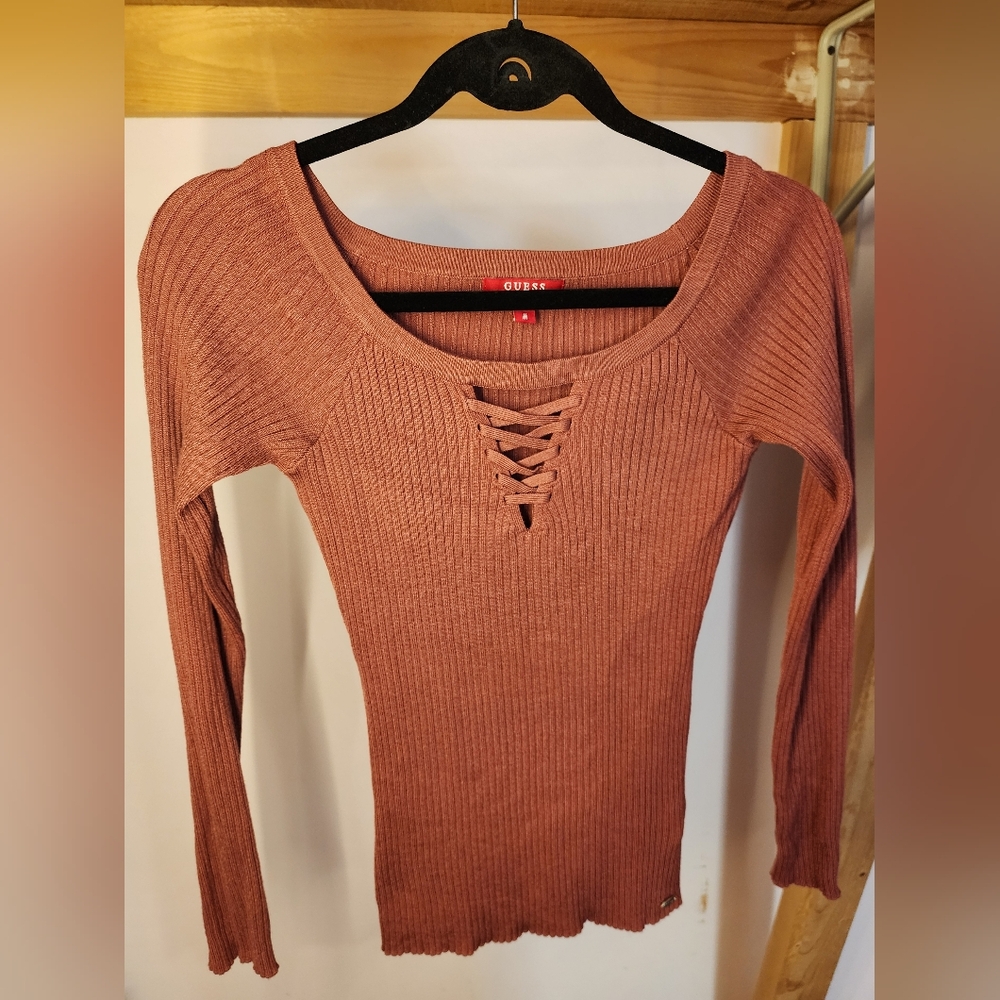 Guess Lace Sweater Size M